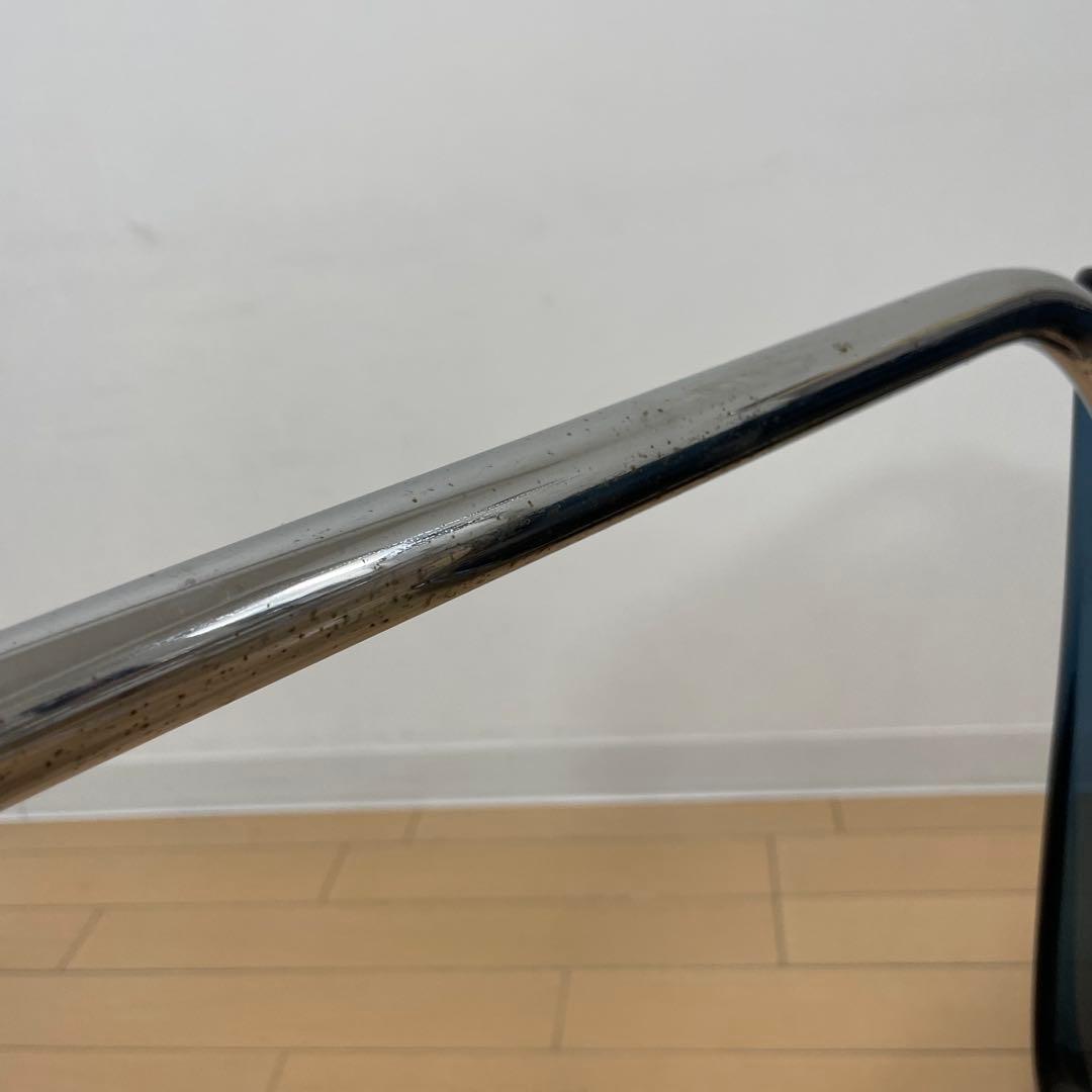 IKEA トービアス TOBIAS ダイニングチェア 2脚セット　クリア　ブルー