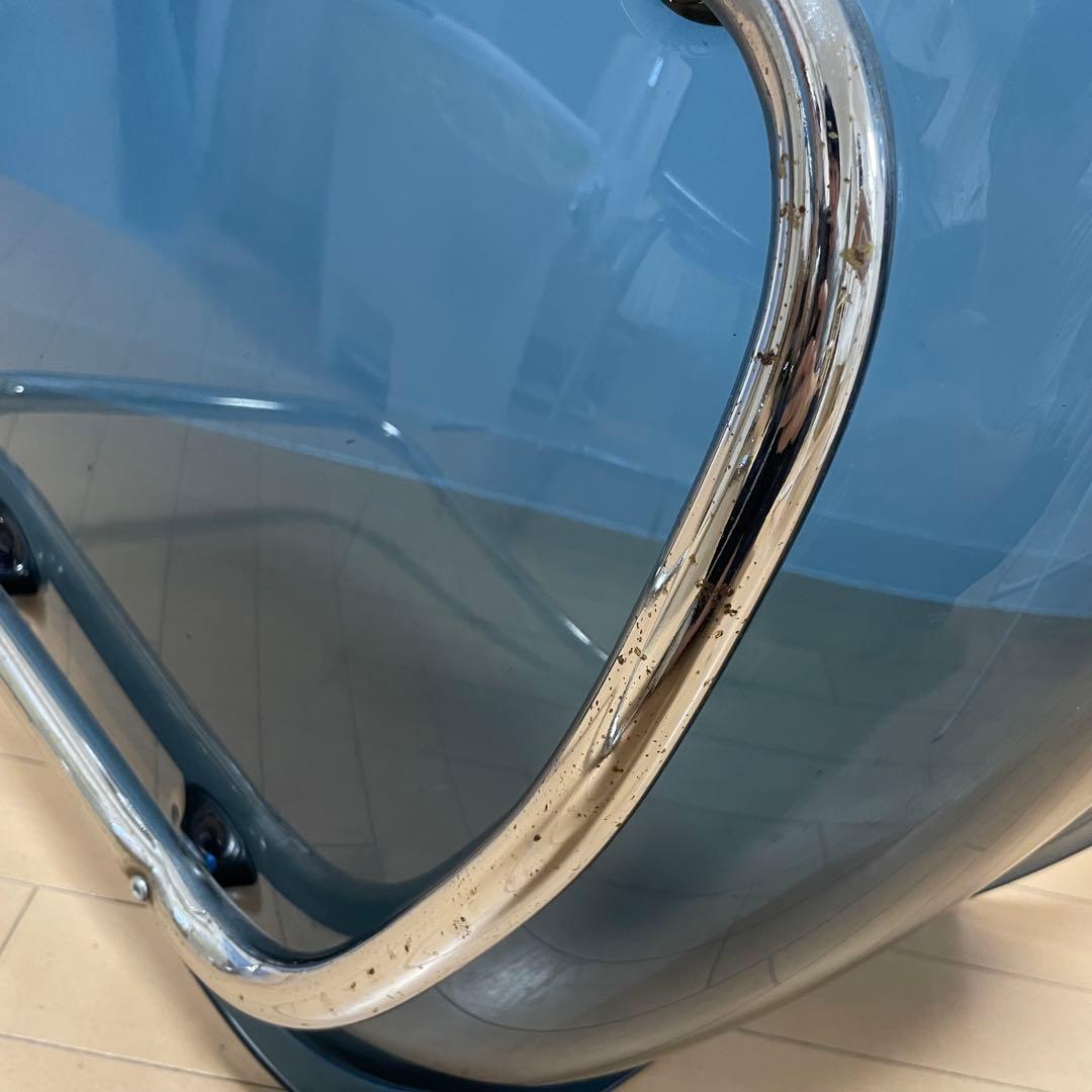 IKEA トービアス TOBIAS ダイニングチェア 2脚セット　クリア　ブルー