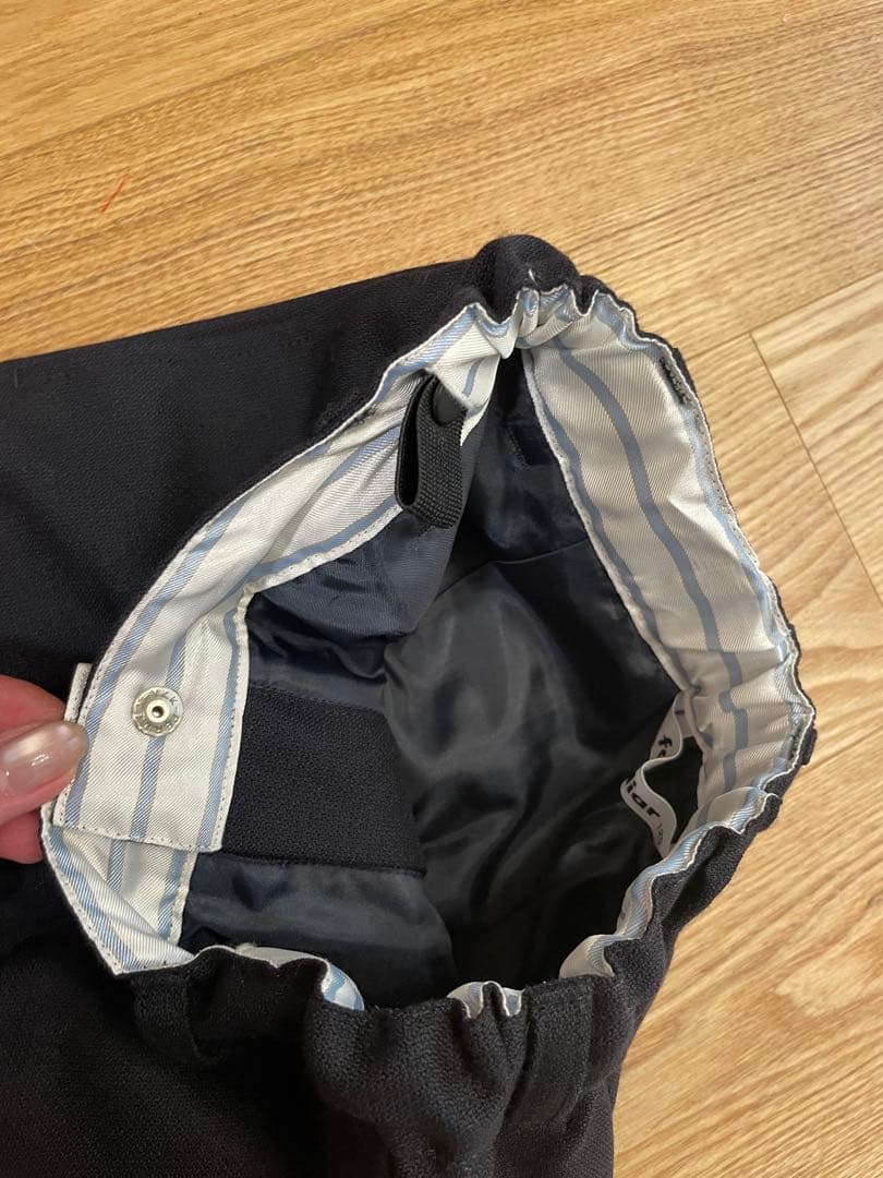 【美品】ファミリア　familiar フォーマルスーツ　120 ネイビー　濃紺