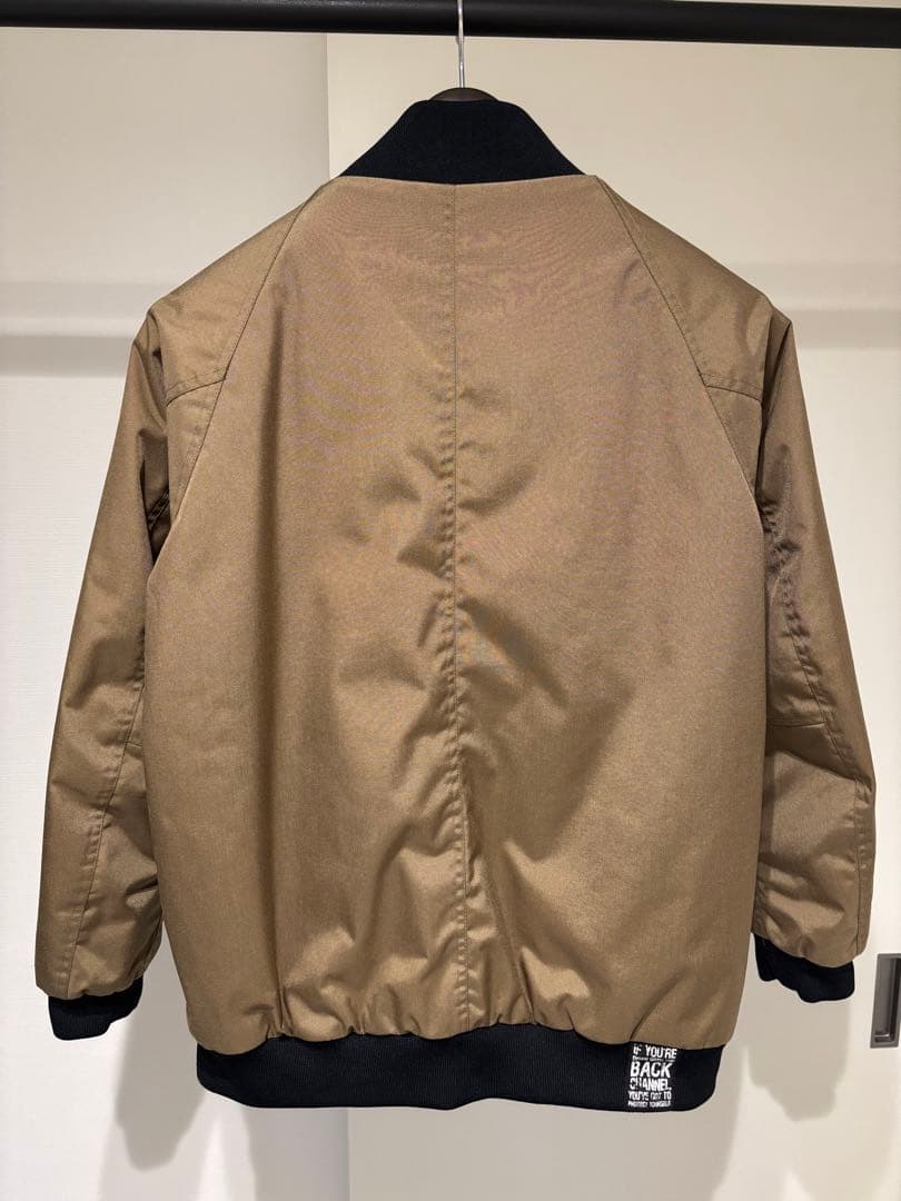 ジャケット・アウター Back Channel, cordura nylonMA-1 jacket