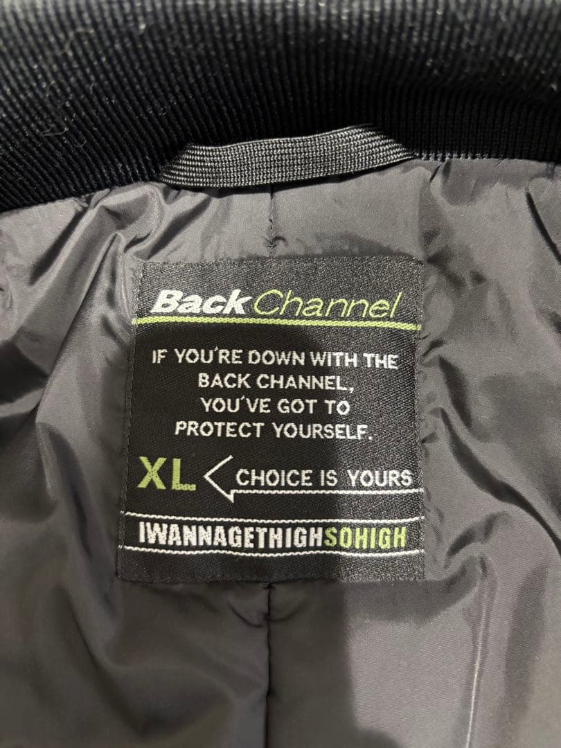 ジャケット・アウター Back Channel, cordura nylonMA-1 jacket