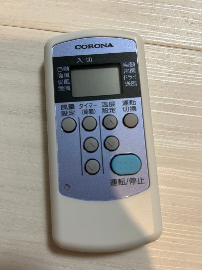 未使用CORONA ウインドウエアコンCW-1624R (ウインドウ形冷房専用)
