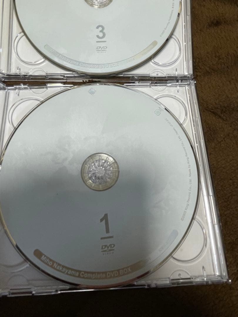 欠品あり 中山美穂　Miho Nakayama Complete DVD BOX