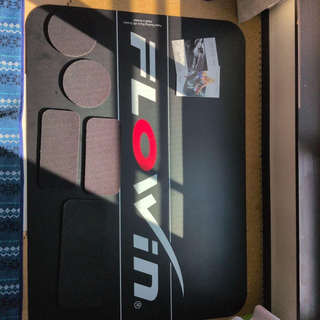 FLOWin エクササイズマット 大サイズ 黒