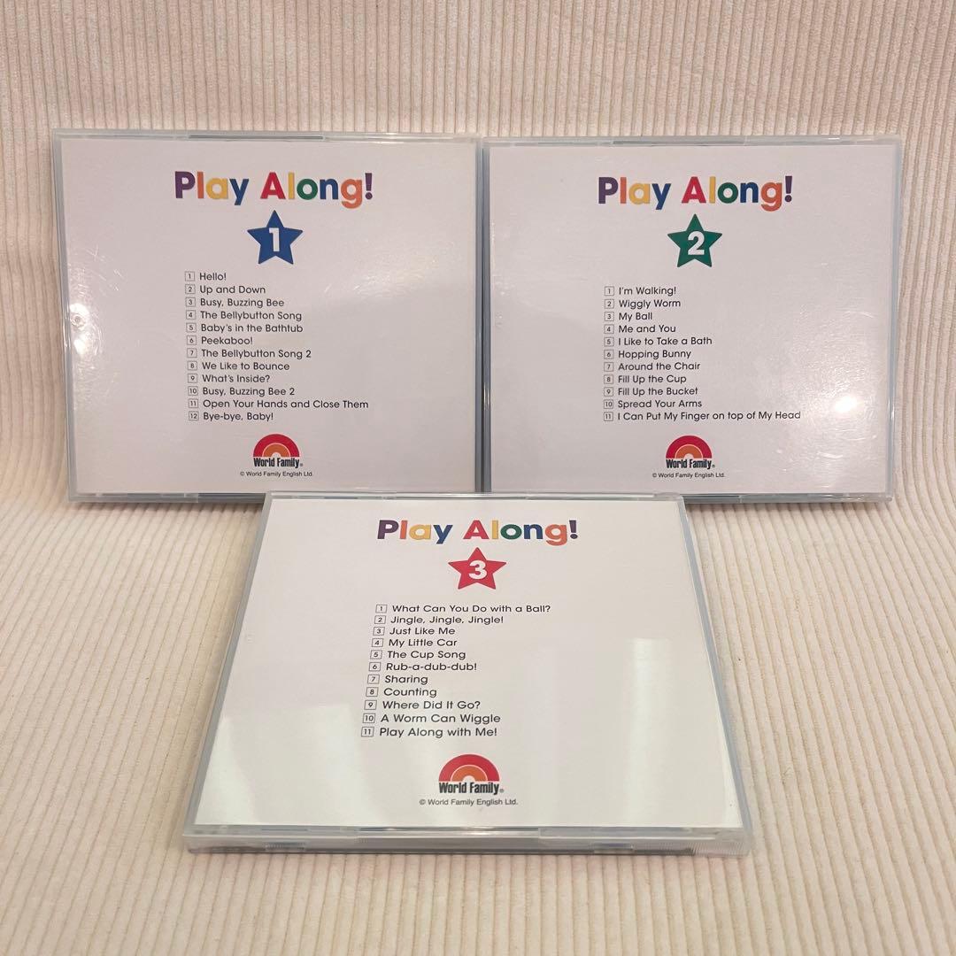 Play Along! DVDセット 1-3 DWE プレイアロング CD 絵本