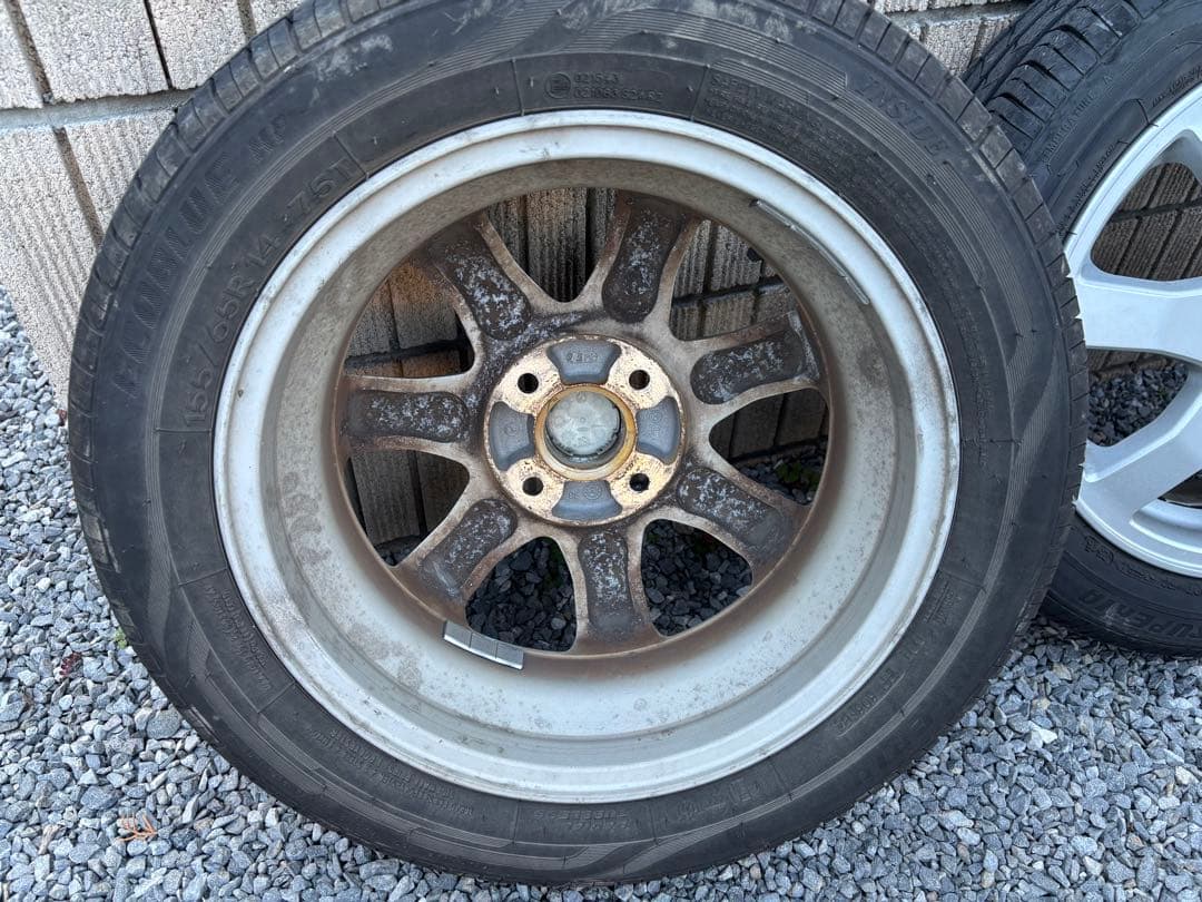 ミラジーノ　純正ホイール4本セット