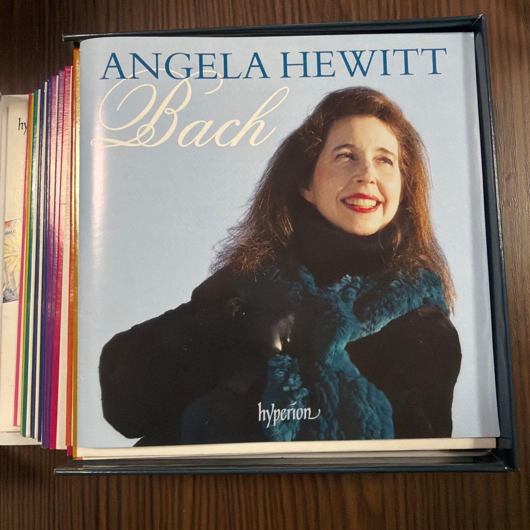 【15CD】バッハ：ピアノ独奏作品集　ヒューイット