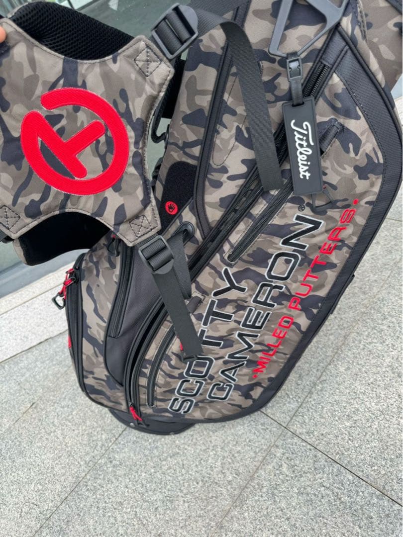T*o様 SCOTTY CAMERON 迷彩キャディバッグ ゴルフバッグ