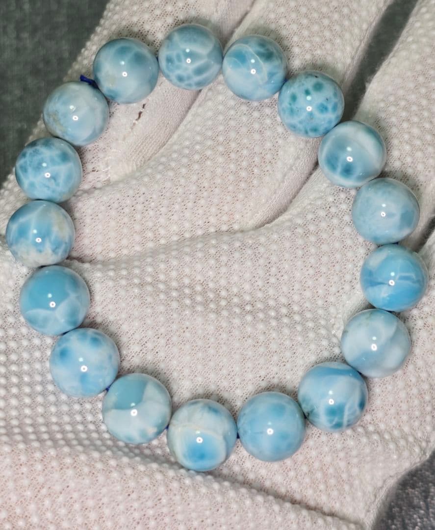 ラリマーブレスレット