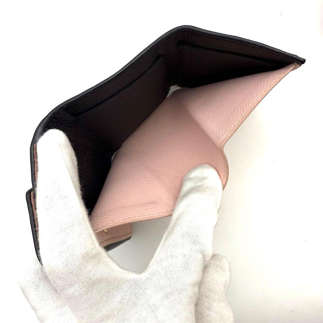 ルイヴィトン ポルトフォイユ ロックミニ 三つ折り コンパクト 財布