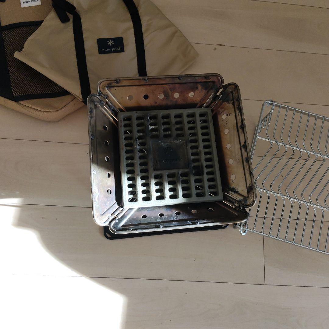  peak 焚き火台Sとトートバッグセット(2回使用)