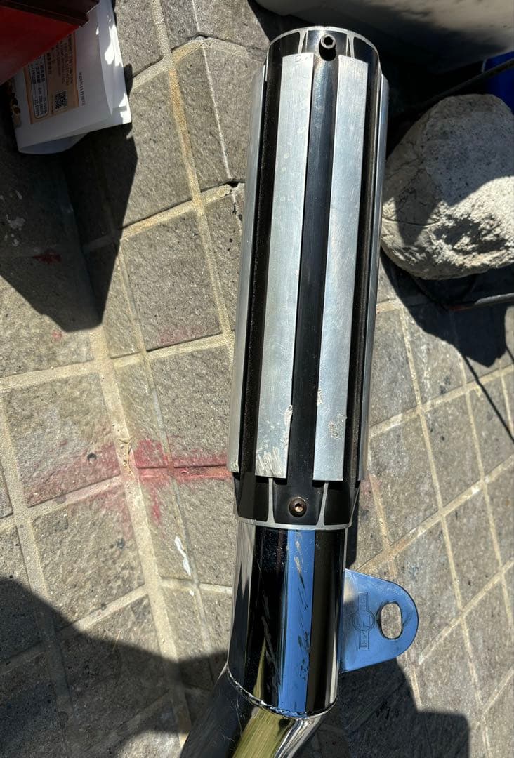 CBX４００Ｆ用モリワキフォーサイトマフラー