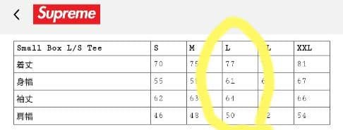 お得 Supreme Small Box L/S Tee 25SS