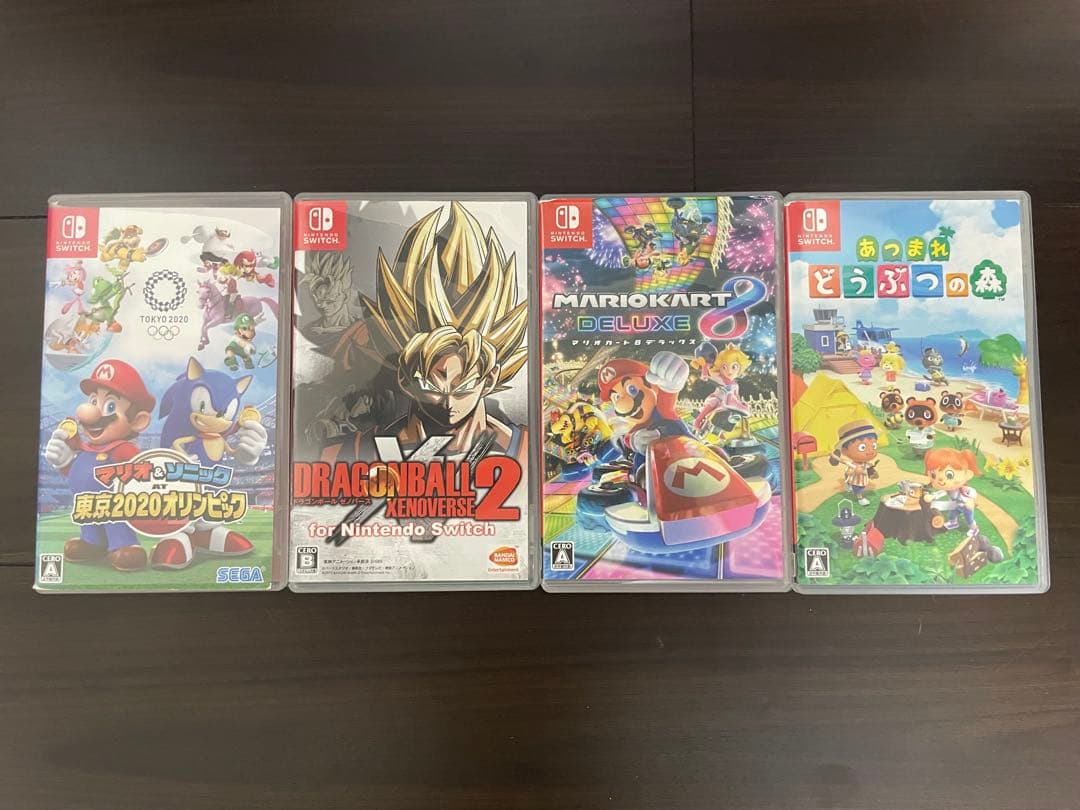 Nintendo Switch 本体 箱付　ソフトセット