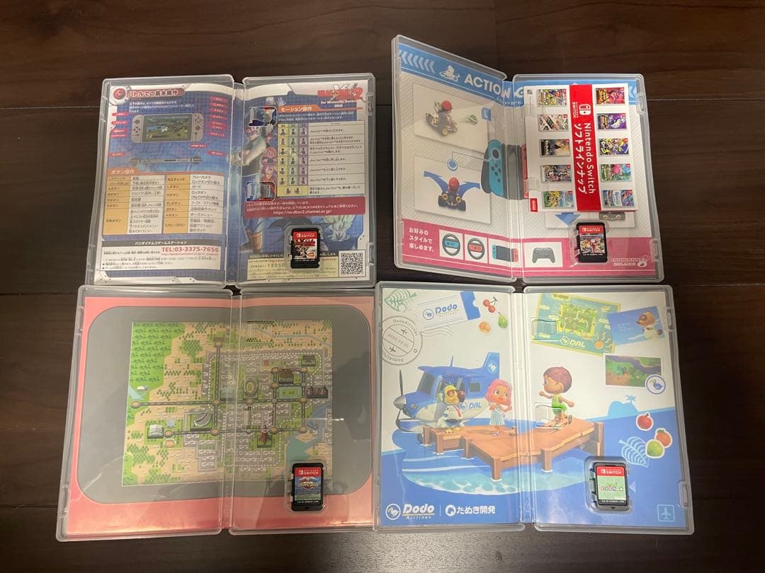 Nintendo Switch 本体 箱付　ソフトセット