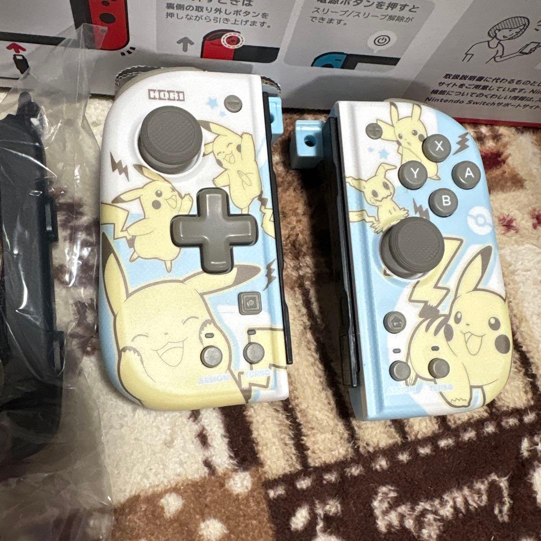 Nintendo Switch 本体 赤/青　グリップコントローラ付