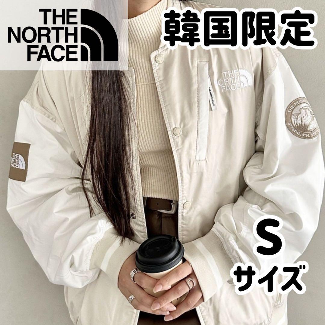 韓国限定 ノースフェイス PLAYER VARSITY JACKET Sサイズ