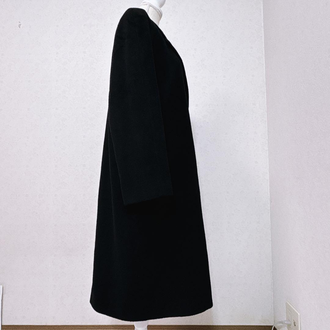 美品　Admyraイングランド製カシミヤ100%ロングコート上品　柔らか・軽〜い