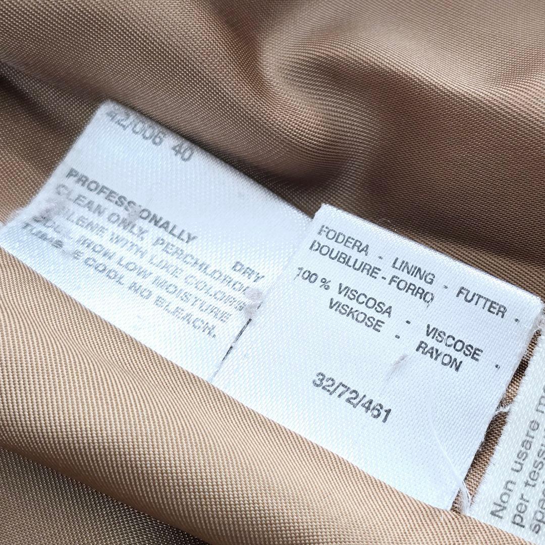 MaxMara✨カシミヤ100% 白タグ ベージュ ステンカラー ロングコート