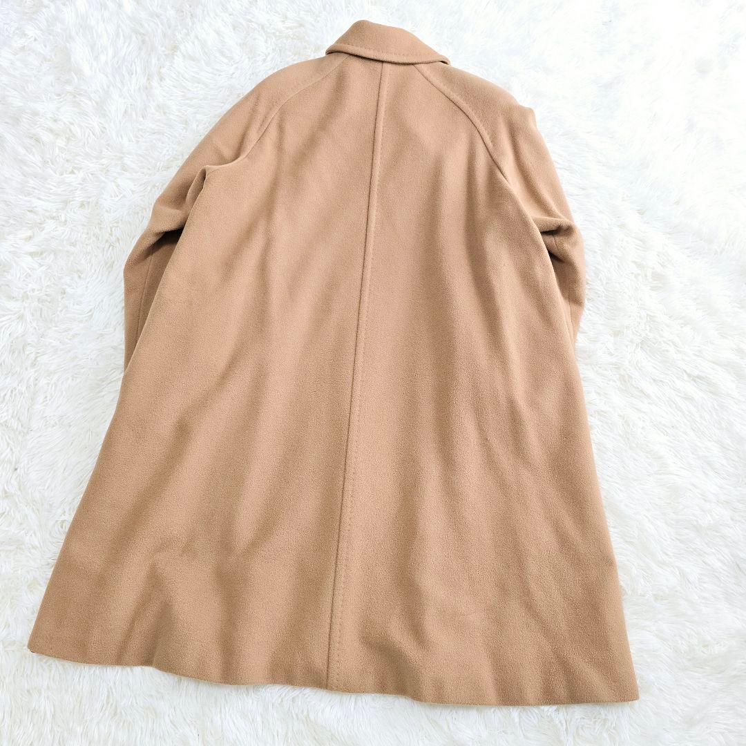 MaxMara✨カシミヤ100% 白タグ ベージュ ステンカラー ロングコート