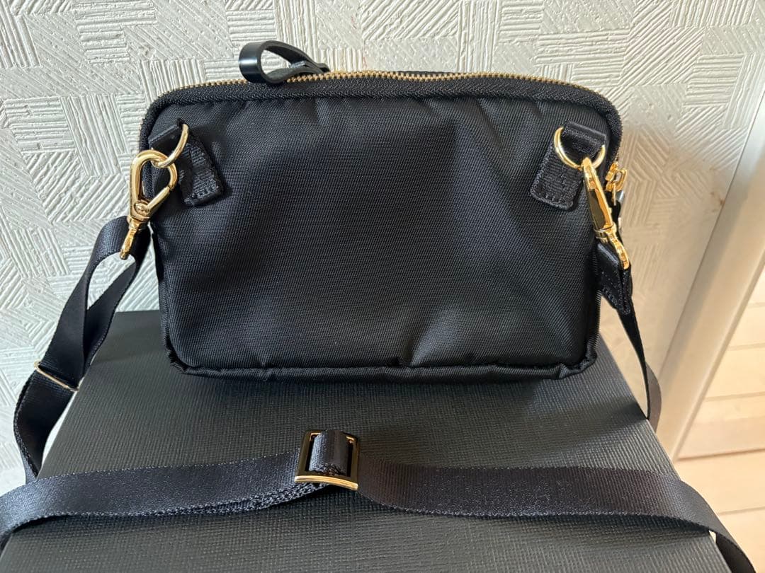 ポーター シア ウォレットショルダーバッグ ブラック