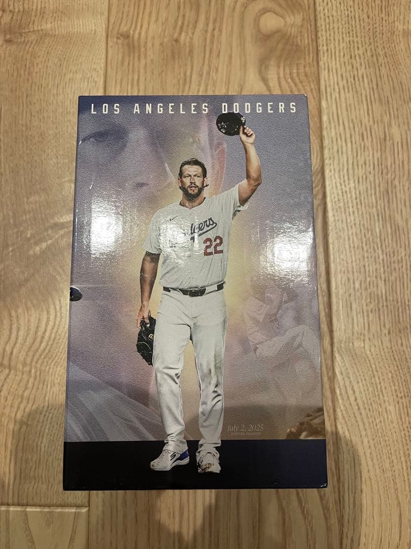 ドジャース　カーショウ 3000奪三振 記念ボブルヘッド