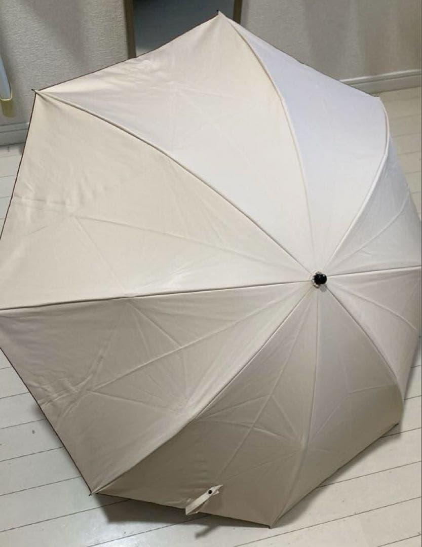 芦屋ロサブラン Rose Blanc 二段折り 完全遮光　遮熱 ベージュ