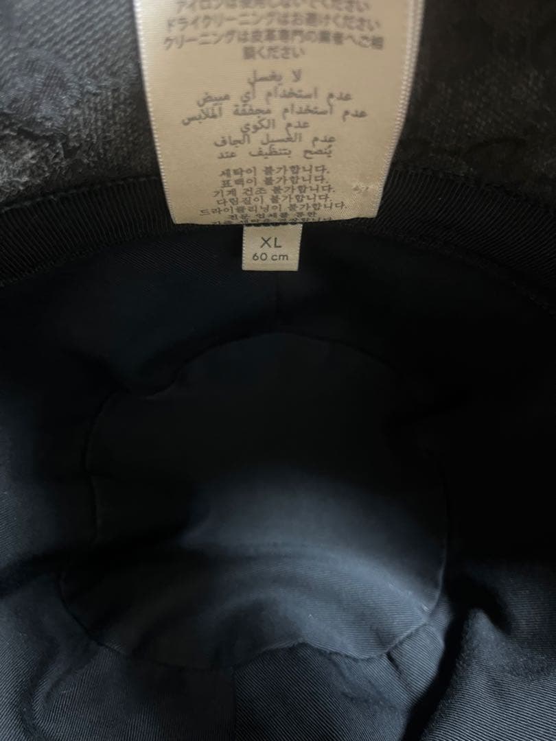 GUCCI GGパターン バケットハット XL