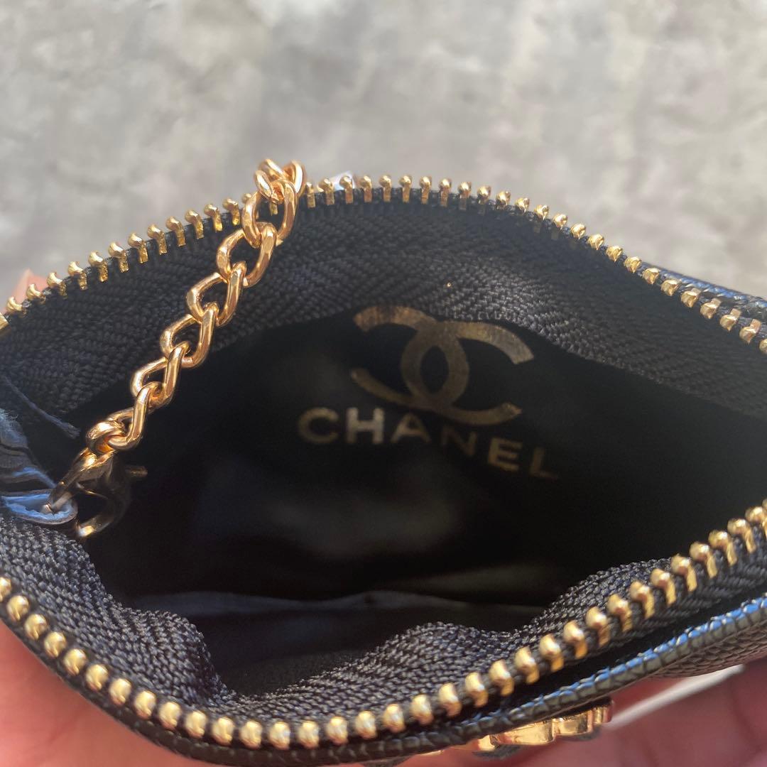 ケース　チェーンロゴ　ココマーク　ノベルティ　ブラック