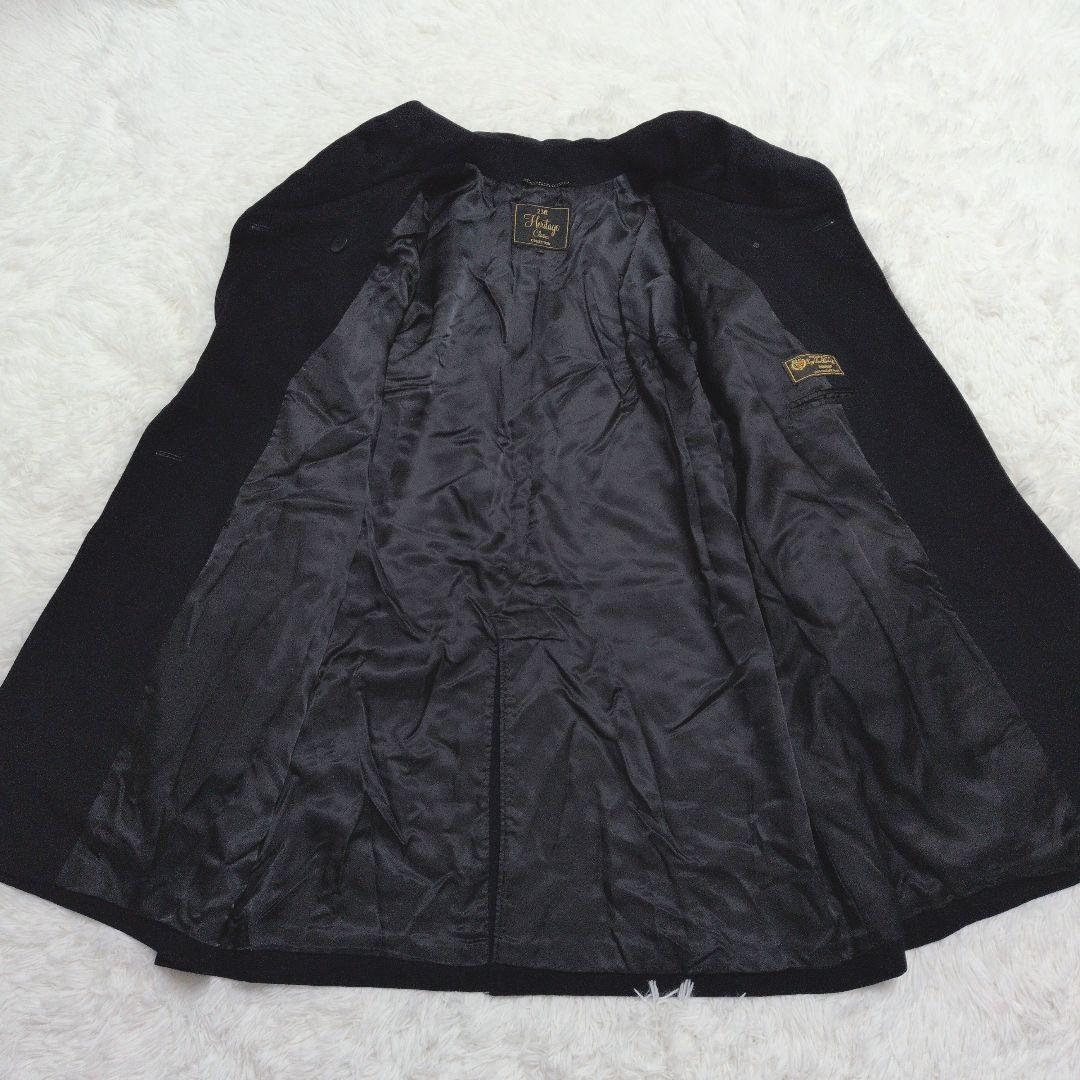 m*u様 23区 ショールカラー 大きいサイズ44 ロロピアーナ生地使用 ウール