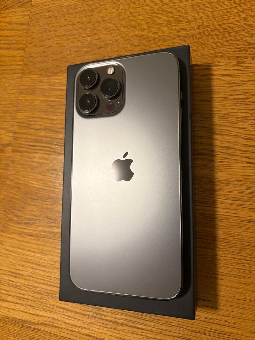 iPhone13pro max 256GB グラファイト　iFace付き