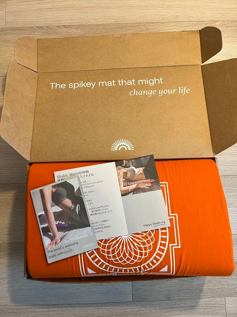 正規品　shakti シャクティマット オレンジ オリジナル
