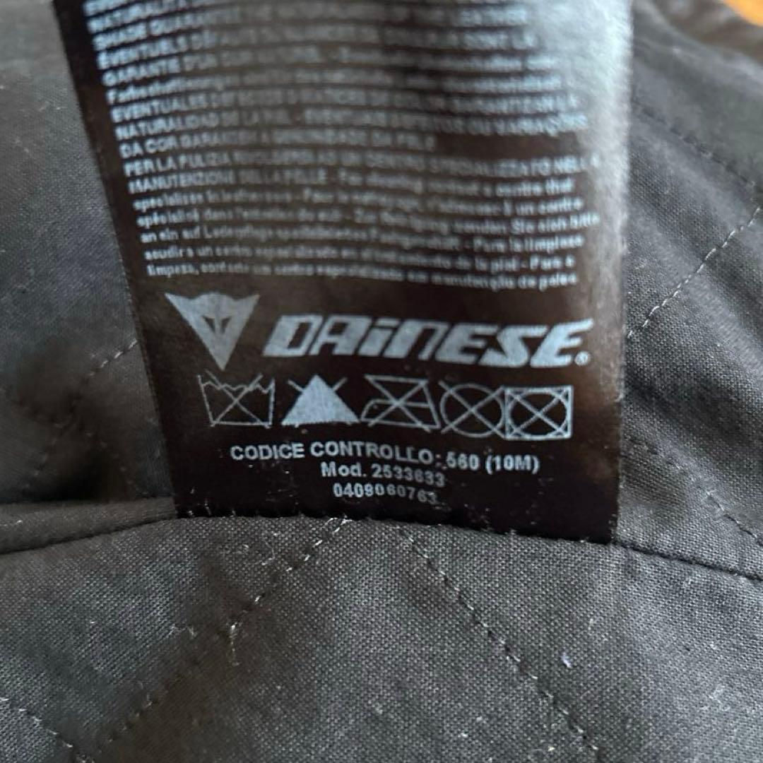 Dainese ダイネーゼ レディース レザージャケット 42黒