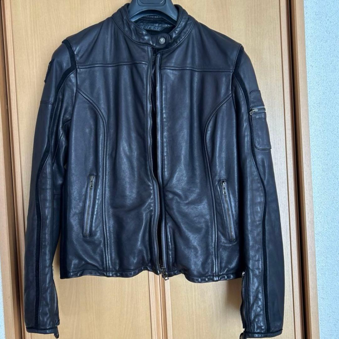 Dainese ダイネーゼ レディース レザージャケット 42黒
