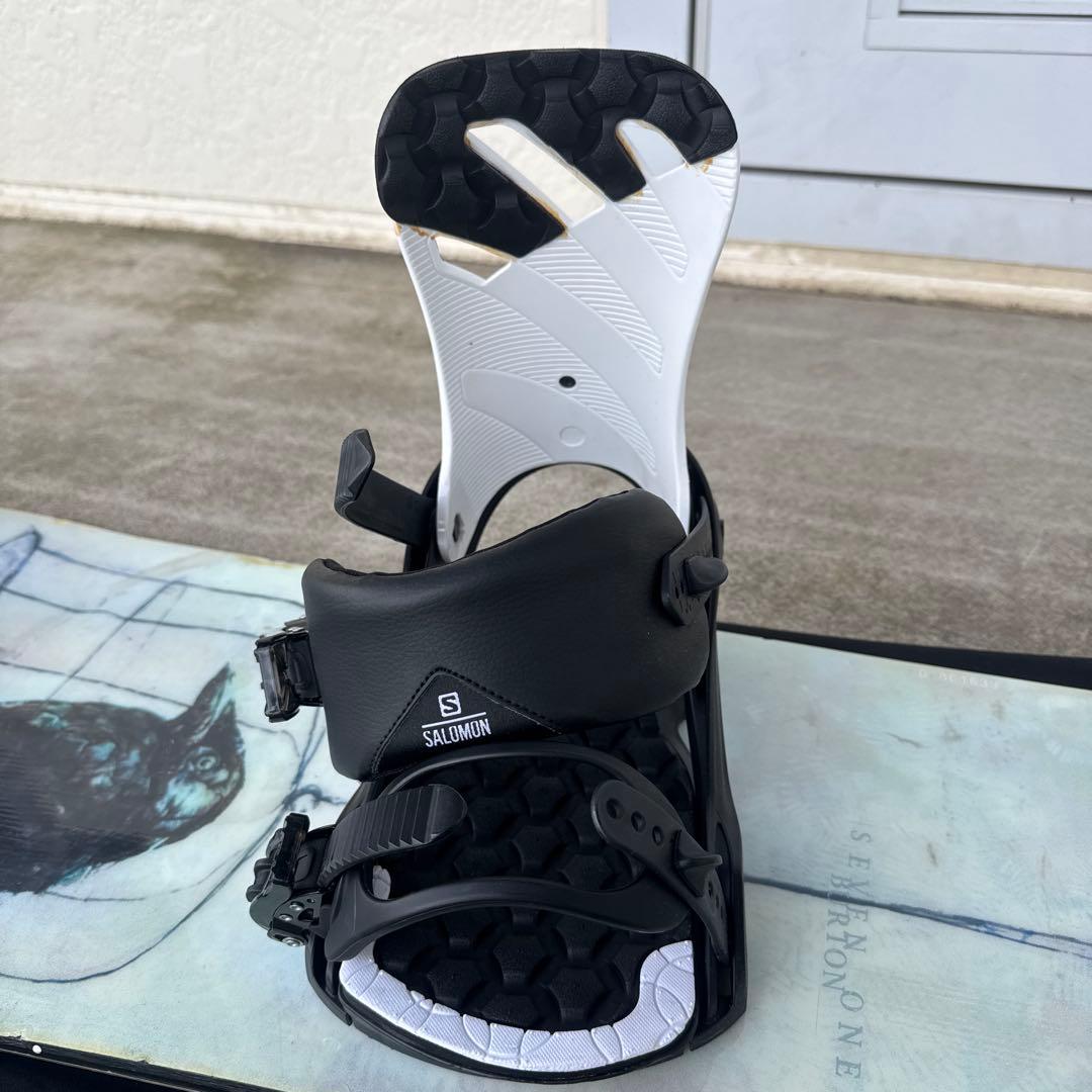 【BURTON】SEVEN ONE スノーボード　2点　154cm カラス