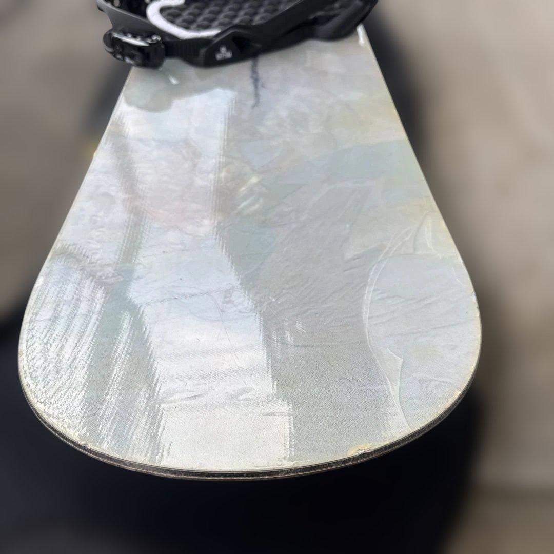 【BURTON】SEVEN ONE スノーボード　2点　154cm カラス