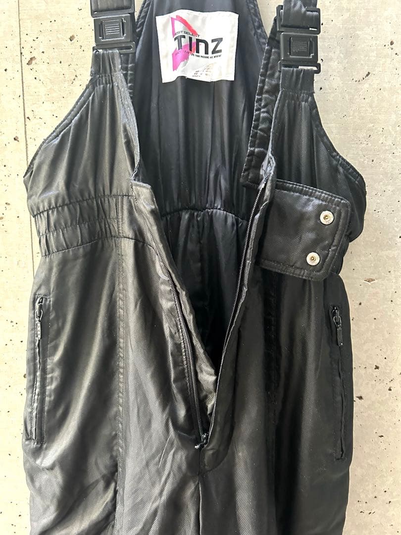 80s~90s◎ナイロン地オーバーオール◎Y2K◎男女兼用