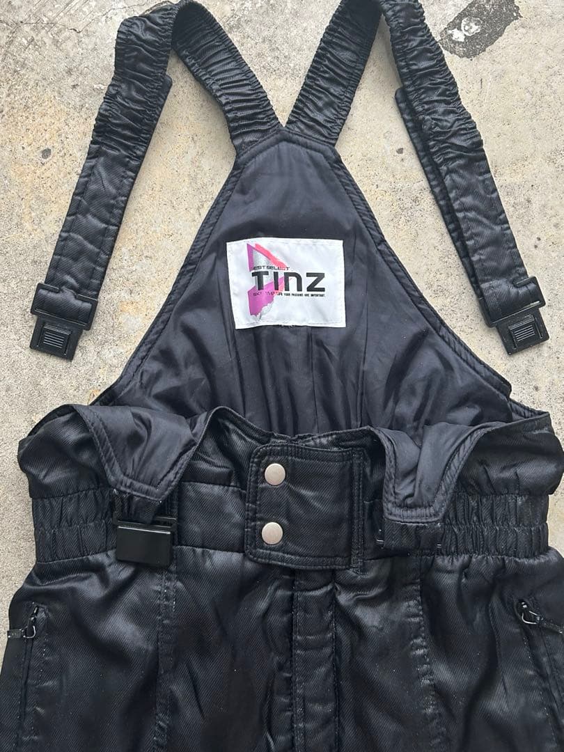 80s~90s◎ナイロン地オーバーオール◎Y2K◎男女兼用