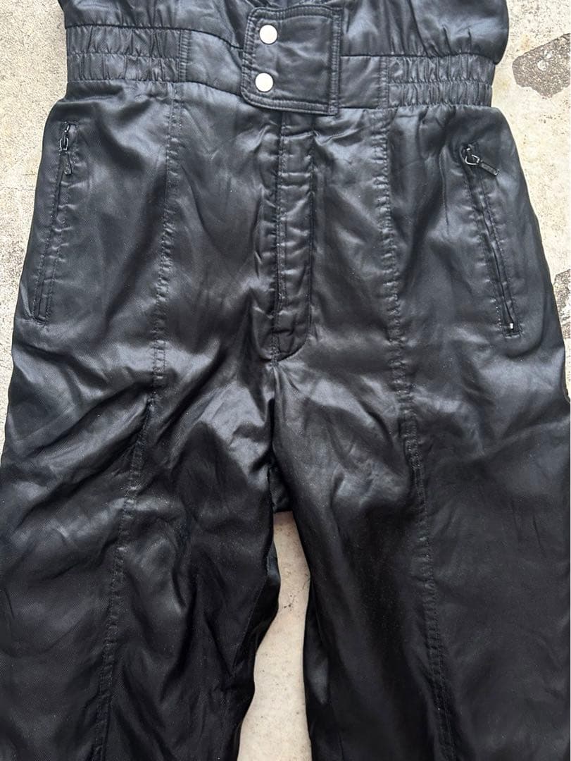 80s~90s◎ナイロン地オーバーオール◎Y2K◎男女兼用