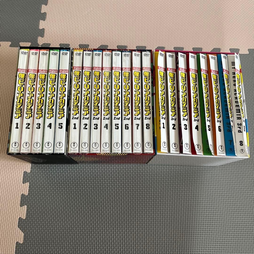 僕のヒーローアカデミア 初回限定版 DVD 第1期 第2期 第3期