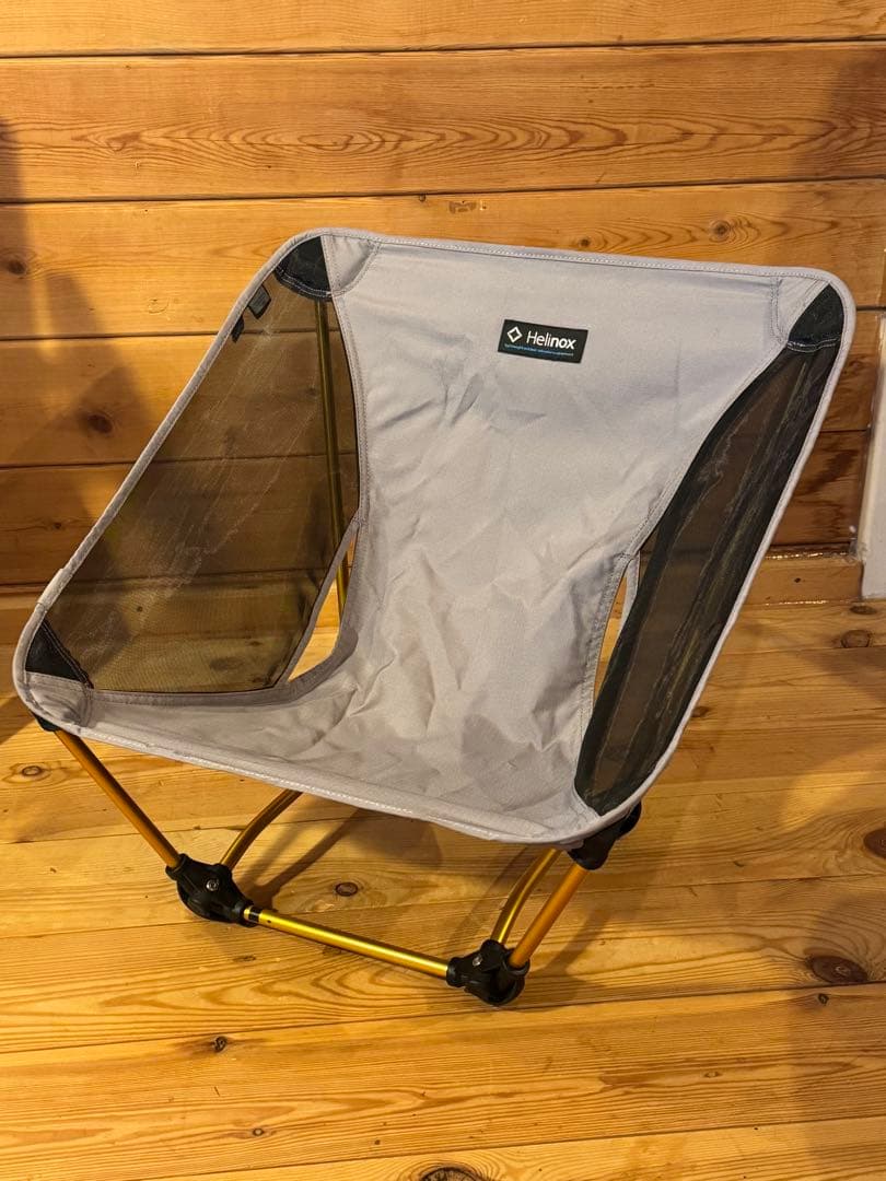 Helinox グラウンドチェア　アウトドアチェア グレー