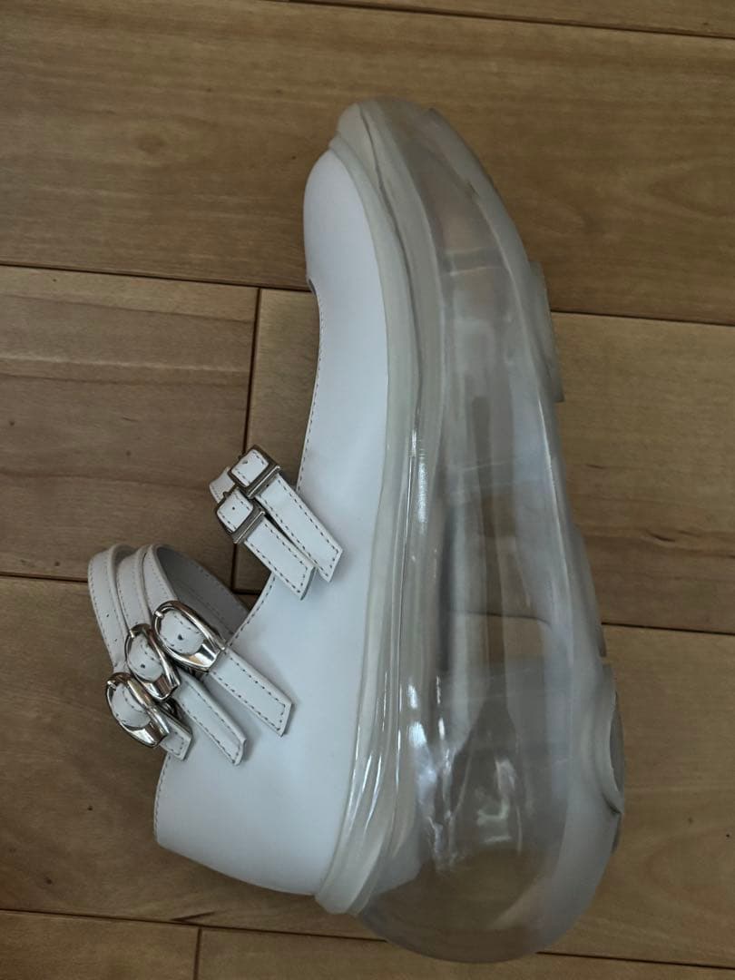 Maryjane shoes/White　24センチ相当