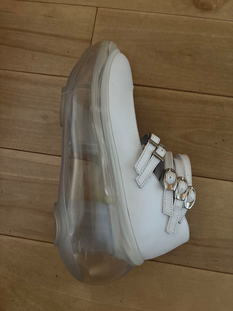Maryjane shoes/White　24センチ相当