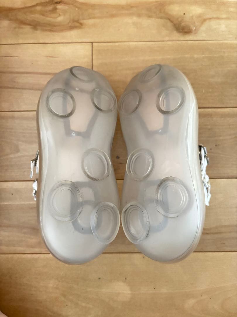 Maryjane shoes/White　24センチ相当