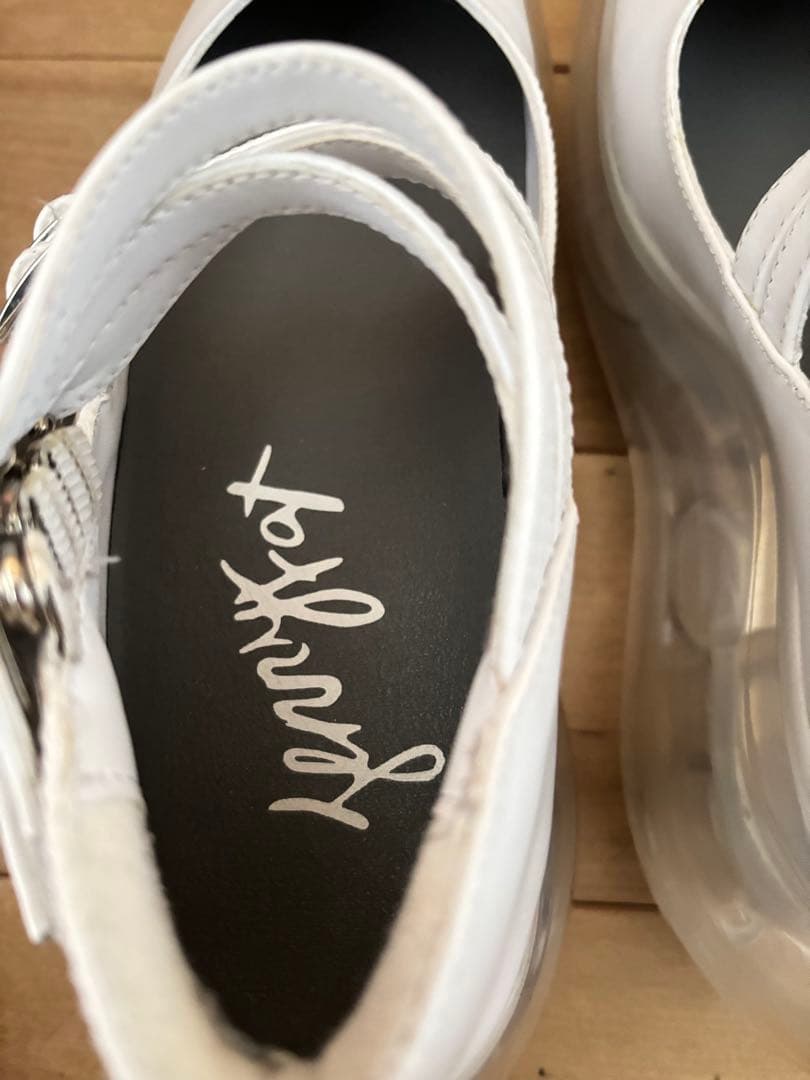 Maryjane shoes/White　24センチ相当