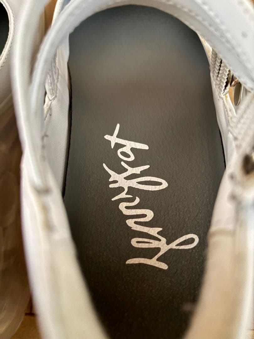 Maryjane shoes/White　24センチ相当