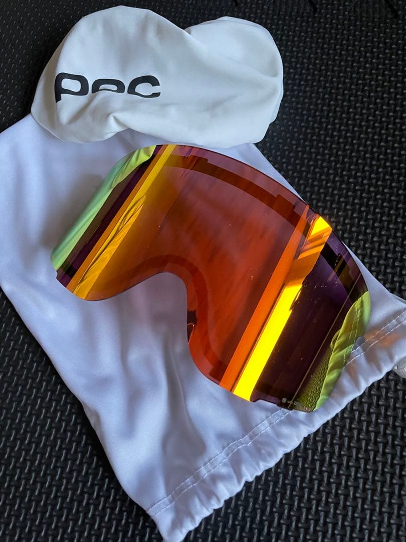 【そろそろパウダーお値下げ】POCゴーグルNEXAL　WF スペアレンズ付き