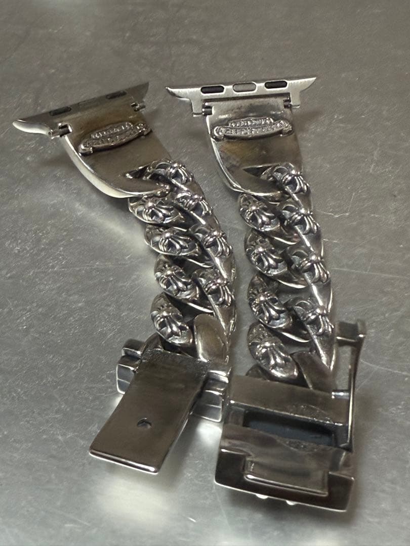 【17cm】カスタムウォッチブレス silver シルバー925刻印　時計バンド