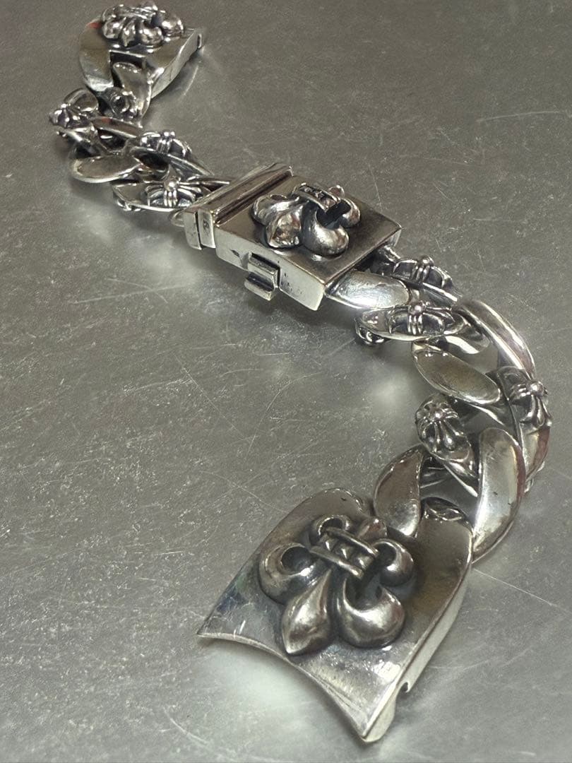 【17cm】カスタムウォッチブレス silver シルバー925刻印　時計バンド