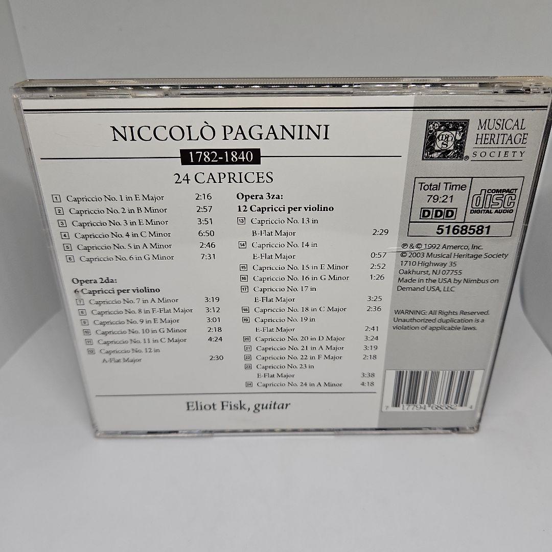 クラシック Paganini 24 Caprices CD